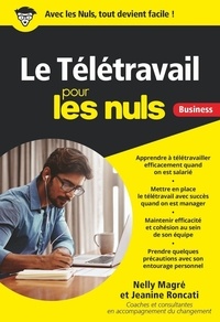 Livres gratuits en mp3 Télétravail pour les nuls  par Jeanine Roncati, Nelly Magre 9782412058589 in French