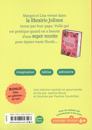 Deux soeurs et une librairie  Vite, un gâteau !
