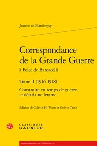 Correspondance de la Grande Guerre à Folco de Baroncelli