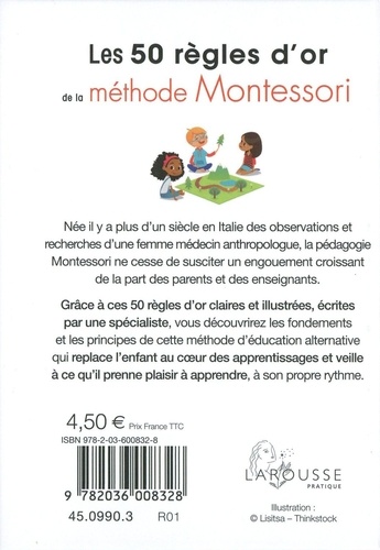 Les 50 règles d'or de la méthode Montessori