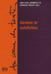 Genèse et autofiction