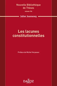 Les lacunes constitutionnelles