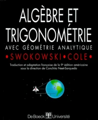 Algebre Et Trigonometrie. Avec Geometrie Analytique