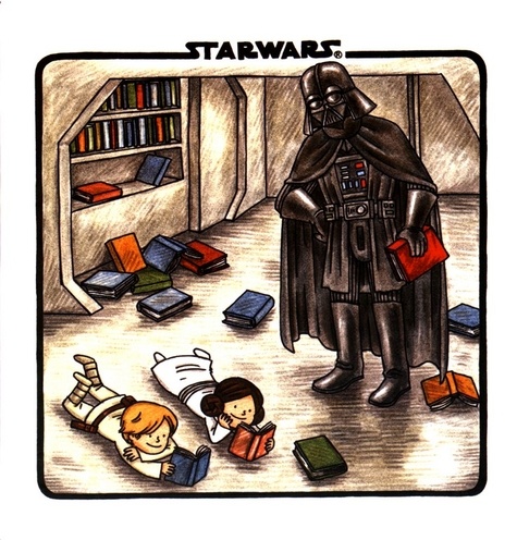 Star Wars : Dark Vador et fils  Dark Vador et fils ; Vador et sa petite princesse. Avec deux ex-libris exclusifs