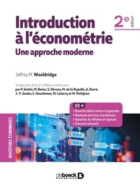 Jeffrey Wooldridge - Introduction à l'économétrie - Une approche moderne.