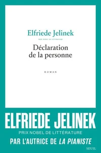 Déclaration de la personne