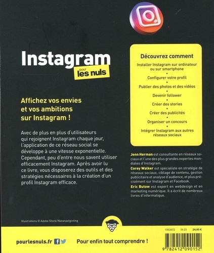 Instagram pour les nuls 4e édition