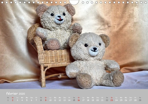 CALVENDO Choses  Mon ours en peluche (Calendrier mural 2020 DIN A4 horizontal). Un merveilleux cadeau pour petits et grands qui aiment les ours. (Calendrier mensuel, 14 Pages )