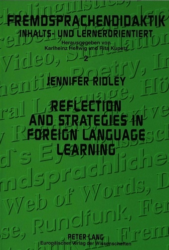 Jennifer Ridley - Reflection and strategies in foreign language learning - A study of four university-level ab initio learners of German".