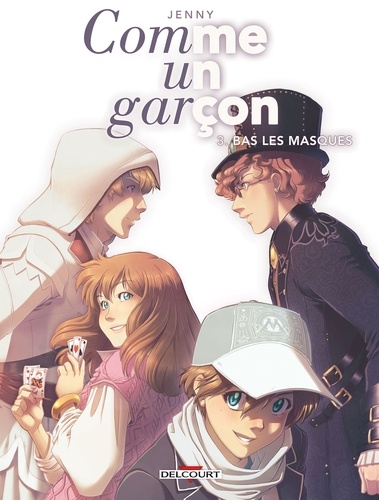 Couverture de Comme un garçon n° 3 Bas les masques