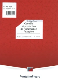 Contrôle et production de l'information financière BTS CG Processus 2 - 2e année
