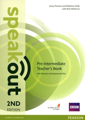 Jenny Parsons et Matthew Duffy - Speakout Pre-Intermediate Teacher's Book. 1 DVD