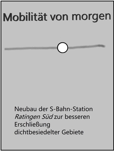 Bahnstationen in NRW morgen. Haltepunkt Ratingen Süd