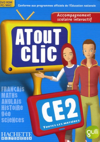  Hachette Multimédia - Atout Clic CE2 - DVD-ROM.
