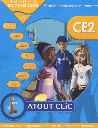  Hachette - Atout clic CE2. - CD-ROM.
