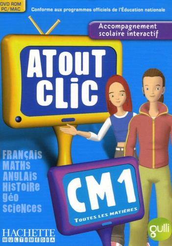  Hachette Multimédia - Atout Clic CM1 - DVD-ROM.