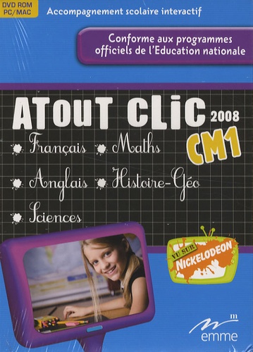  Emme - Atout Clic CM1 - DVD-ROM.