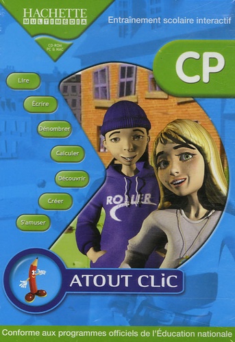  Hachette Multimédia - Atout Clic CP - CD-ROM.