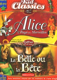 Coffret Alice au pays des merveilles ; La Belle et la Bête