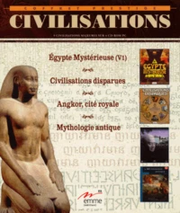 COFFRET PRESTIGE CIVILISATIONS 4 CD-ROM : EGYPTE MYSTERIEUSE. CIVILISATIONS DISPARUES. ANGKOR, CITE ROYALE. MYTHOLOGIE ANTIQUE