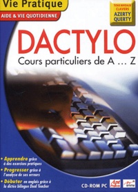 Collectif - Dactylo - Cours particuliers de A...Z. CD-ROM.