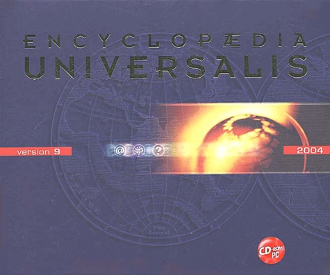  Collectif - Encyclopaedia Universalis 2004 PC version 9 - CD-ROM.