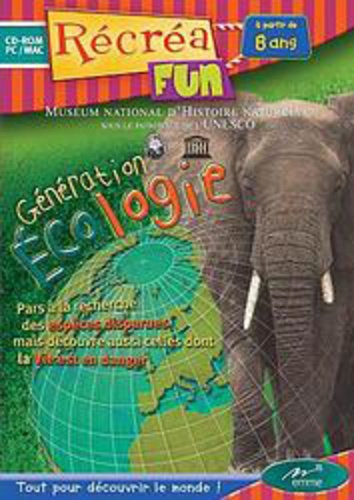  Emme - Génération Ecologie - A partir de 8 ans, CD ROM.