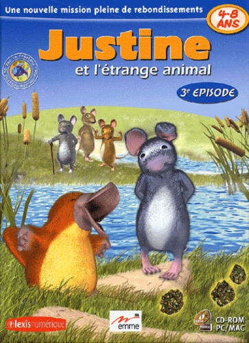  Emme - Justine et l'étrange animal 3e épisode - CD-ROM.