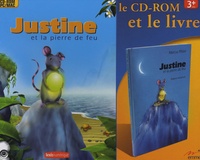  Emme - Justine et la pierre de feu - CD-ROM et livre.