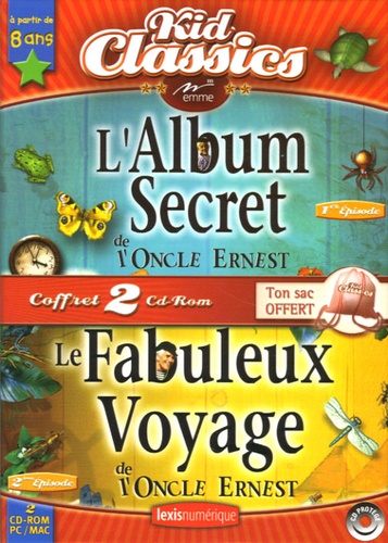  Emme - L'Album Secret de l'Oncle Ernest ; Le Fabuleux Voyage de l'Oncle Ernest - 2 CD-ROM.