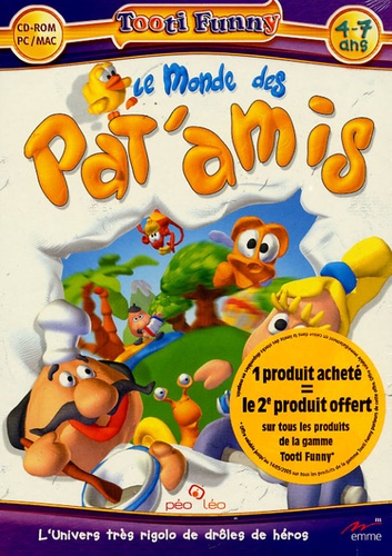  Emme - Le monde des Pat'amis - CD-ROM.