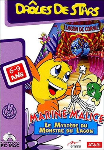  Emme - Marine Malice, Le Mystère du Monstre du Lagon, 6-9 ans - CD-ROM.