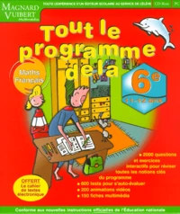 MATHS ET FRANCAIS TOUT LE PROGRAMME DE LA 6EME. CD-ROM