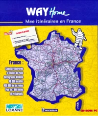 MES ITINERAIRES EN FRANCE. Calculs d'itinéraires et feuilles de routes, cartographie Michelin, CD-ROM
