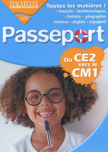  Hachette Multimédia - Passeport du CE2 vers le CM1 - CD-ROM.