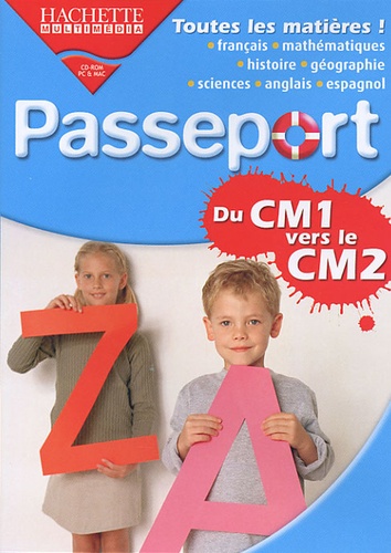  Hachette Multimédia - Passeport du CM1 vers le CM2 - CD-ROM.