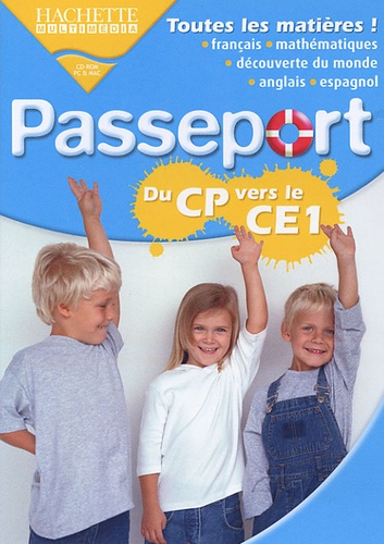  Hachette Multimédia - Passeport du CP vers le CE1 - CD-ROM.