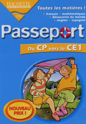  Hachette Multimédia - Passeport du CP vers le CE1 - CD-ROM.