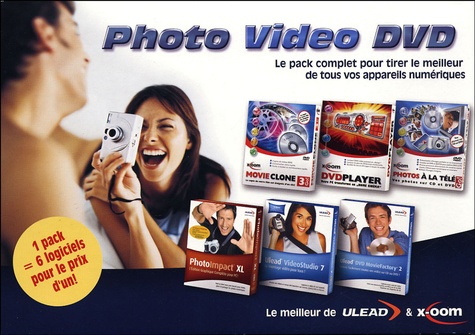  Anonyme - Photo Vidéo DVD - Pack 6 logiciels sur 3 CD-ROM.