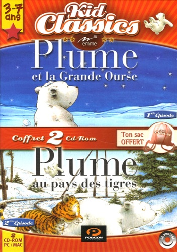  Emme - Plume et la Grande Ourse ; Plume au pays des tigres - 2 CD-ROM.