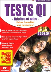 Tests QI. Adultes et ados, 2 CD-ROM