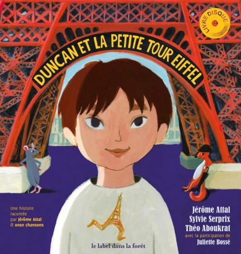 Couverture de Duncan et la petite tour Eiffel