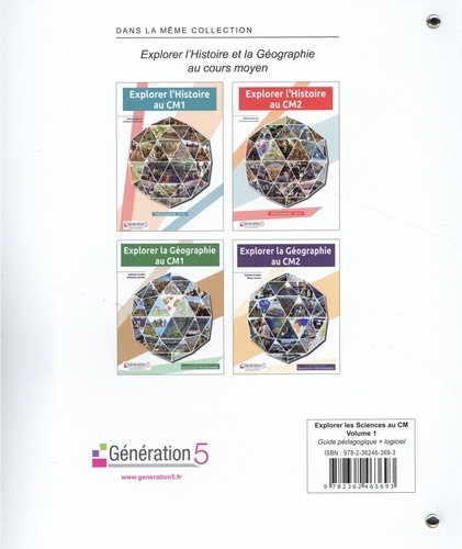 Sciences CM Explorer les sciences. Volume 1  Edition 2021