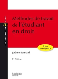 Les Fondamentaux - Méthodes de travail de l'étudiant en droit - Ebook epub