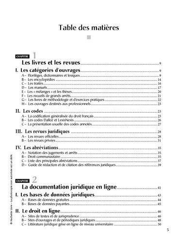 Méthodes de travail de l'étudiant en droit 7e édition
