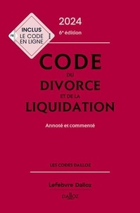 Jérôme Casey - Code du divorce et de la liquidation.
