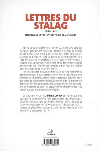 Lettres du Stalag. 1940-1945