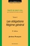 Jérôme François - Traité de droit civil - Tome 4, Les obligations, régime général.