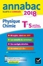 Jérôme Fréret et Caroline Adam - Annales Annabac 2018 Physique-chimie Tle S - sujets et corrigés du bac Terminale S.