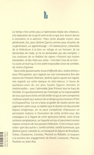 Des mots et des actes. Les Belles-Lettres sous l'Occupation
